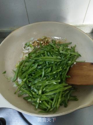 炒猪耳朵豆角的做法步骤：6