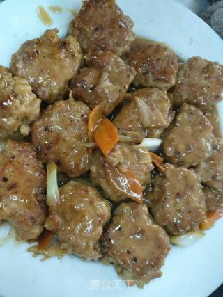 南煎肉饼的做法步骤：23