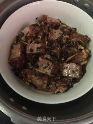 豆鼓蒸排骨的做法步骤：6