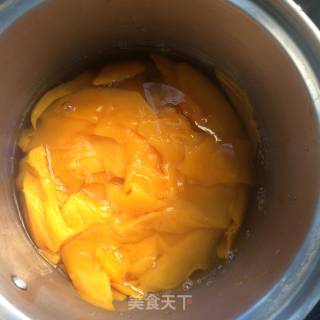 芒果汁浇山药的做法步骤：4