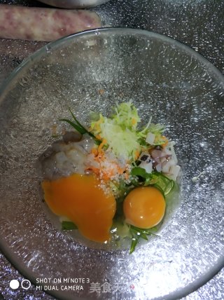 海鲜饼的做法步骤：5
