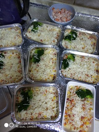 海鲜火腿焗饭的做法步骤：6