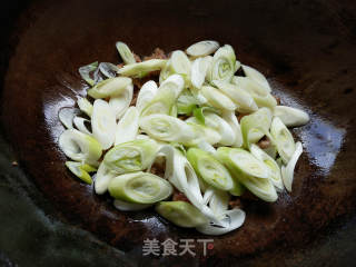 大葱炒肉片的做法步骤：5