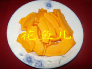 莲藕炒南瓜的做法步骤：4