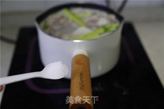蛋丝虾皮汤年糕的做法步骤：5