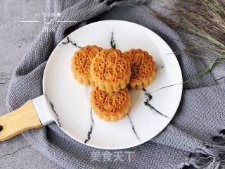 广式黑芝麻月饼的做法步骤：17