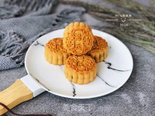 广式黑芝麻月饼的做法步骤：18