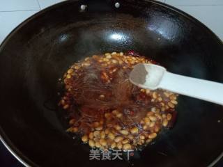 黄豆炒粉丝的做法步骤：11