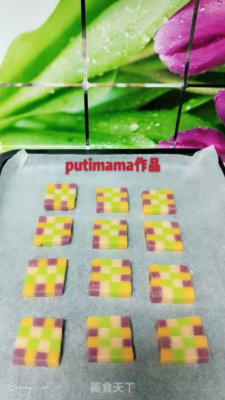 自创棋格饼干的做法步骤：12