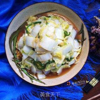 炒白菜的做法步骤：8