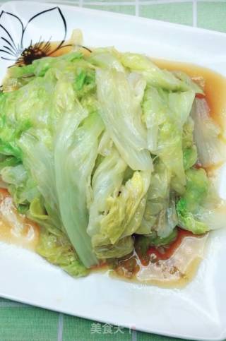蚝油圆生菜的做法步骤：13