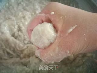 草菇烧鱼丸的做法步骤：4