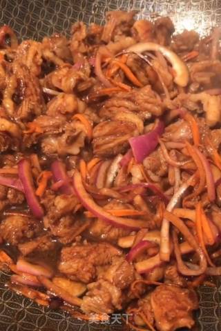 家常羊肉手抓饭的做法步骤：10