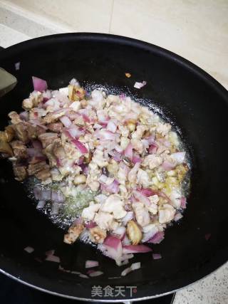 羊肉手抓饭的做法步骤：4