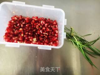 石榴籽摆盘岁月静好的做法步骤：2