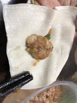 【兔子爱厨房】鲜肉云吞的做法步骤：3