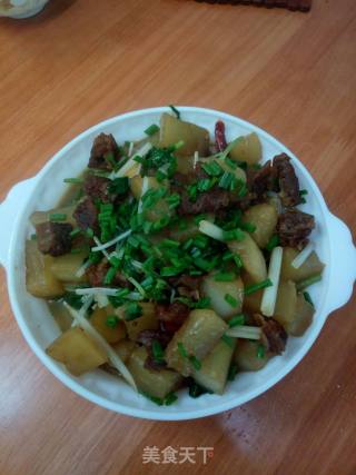 白萝卜烧牛肉的做法步骤：11