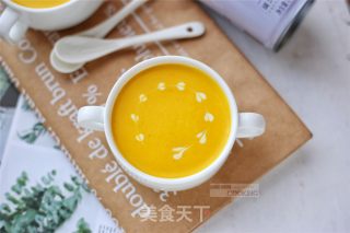 奶油南瓜羹的做法步骤：7