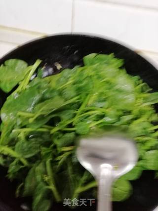 蒜香木耳菜的做法步骤：3