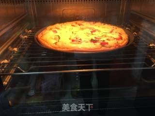 虾仁披萨的做法步骤：12