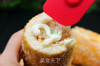 肉松面包卷的做法步骤：15
