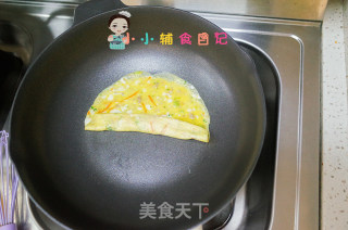 10个月以上辅食肉末蔬菜玉子烧的做法步骤：10
