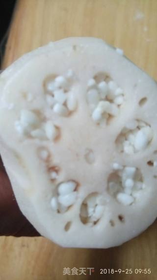 “自制零食”桂花糯米藕的做法步骤：4