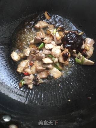 黄豆酱烧平菇的做法步骤：9