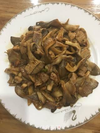 黄豆酱烧平菇的做法步骤：13