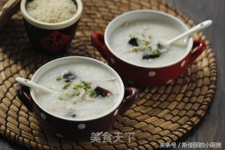皮蛋瘦肉粥的做法步骤：11