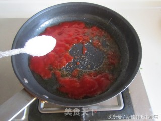 茄汁龙利鱼盖浇饭的做法步骤：9