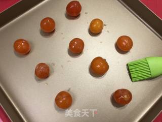 彩虹蛋黄酥的做法步骤：1