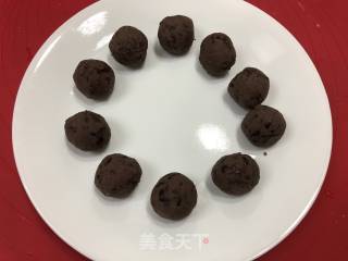 彩虹蛋黄酥的做法步骤：9