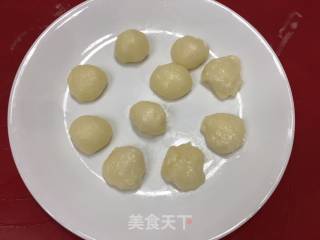 彩虹蛋黄酥的做法步骤：10