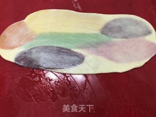 彩虹蛋黄酥的做法步骤：14