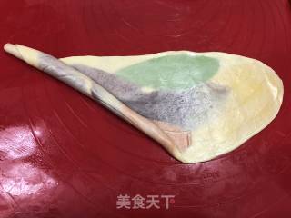 彩虹蛋黄酥的做法步骤：15