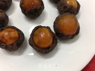 彩虹蛋黄酥的做法步骤：20