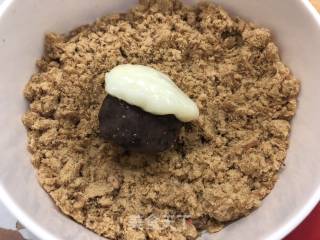 彩虹蛋黄酥的做法步骤：22