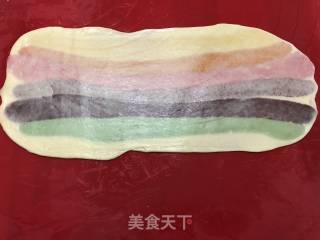 彩虹蛋黄酥的做法步骤：25