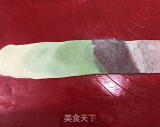彩虹蛋黄酥的做法步骤：27