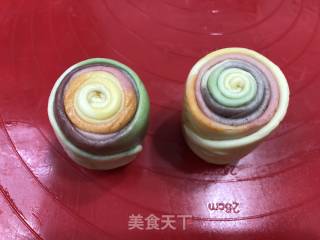 彩虹蛋黄酥的做法步骤：28