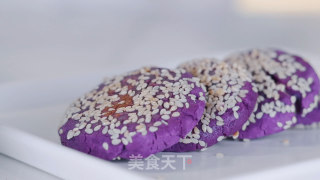 紫薯糯米饼【初味日记】的做法步骤：9