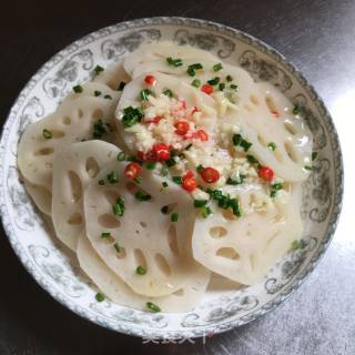炝拌藕片的做法步骤：7