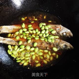 毛豆烧白条的做法步骤：9