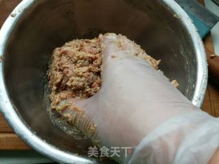 小油菜鲜蘑肉圆汤的做法步骤：8