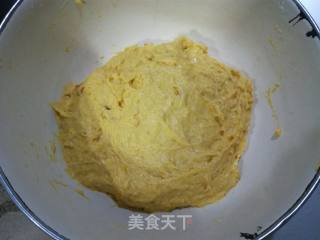 发面南瓜豆沙饼的做法步骤：6