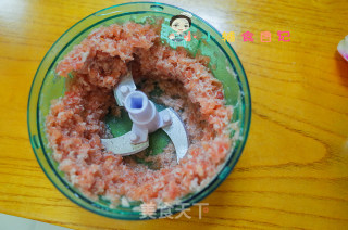 12个月以上番茄肉末夹心面条饼的做法步骤：3