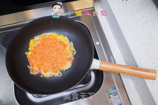 12个月以上番茄肉末夹心面条饼的做法步骤：12