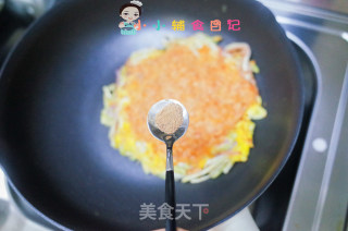 12个月以上番茄肉末夹心面条饼的做法步骤：13