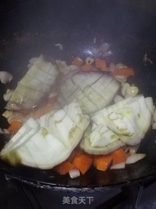 什锦烩茄子的做法步骤：5